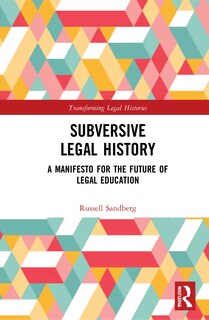Front cover_Subversive Legal History
