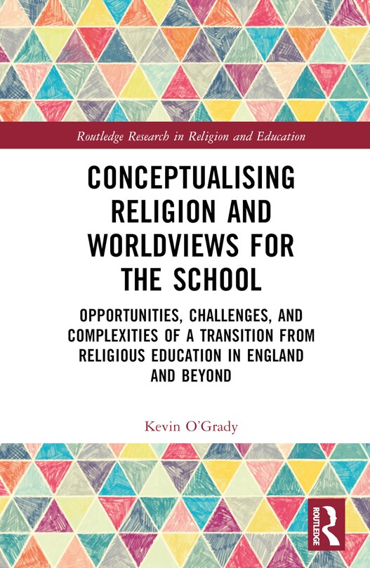Couverture_Conceptualising Religion and Worldviews for the School
