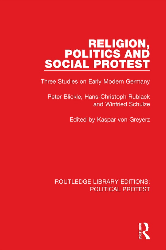 Front cover_Religion, Politics and Social Protest