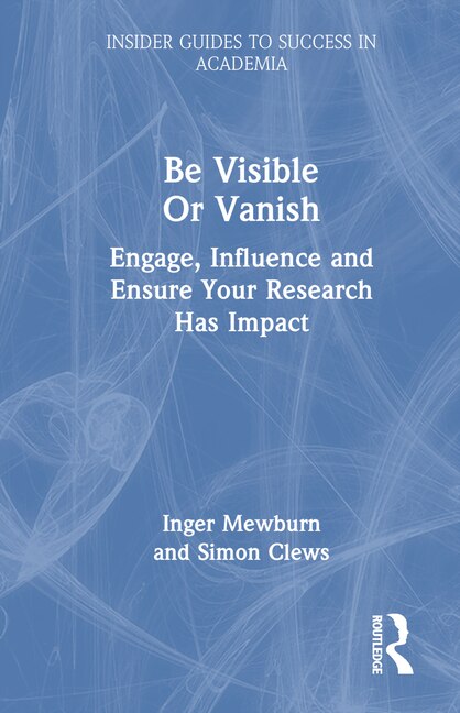 Couverture_Be Visible Or Vanish
