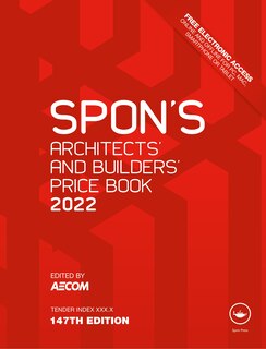 Front cover_Spon's Architects' And Builders' Price Book 2022