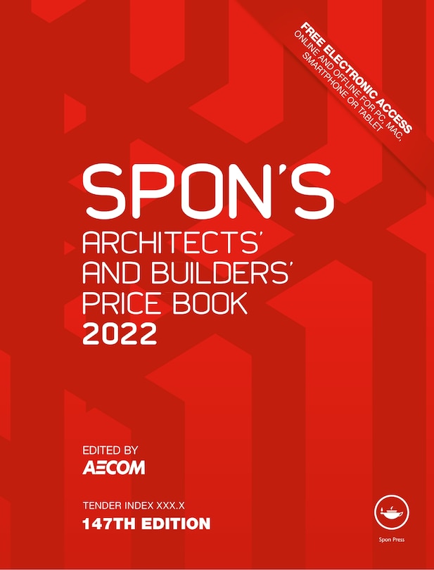 Front cover_Spon's Architects' And Builders' Price Book 2022