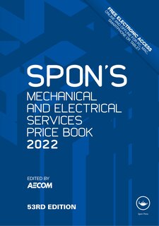 Couverture_Spon's Mechanical and Electrical Services Price Book 2022
