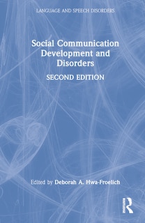 Couverture_Social Communication Development and Disorders