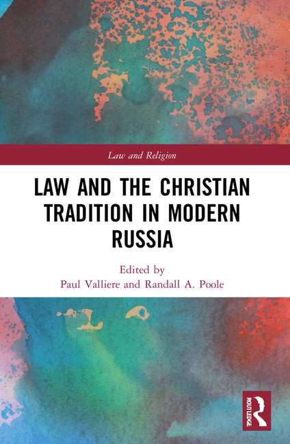 Front cover_Law and the Christian Tradition in Modern Russia