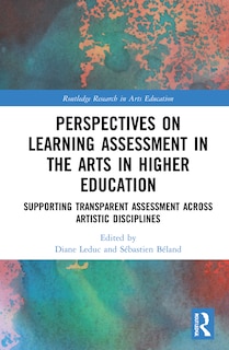 Front cover_Perspectives On Learning Assessment In The Arts In Higher Education
