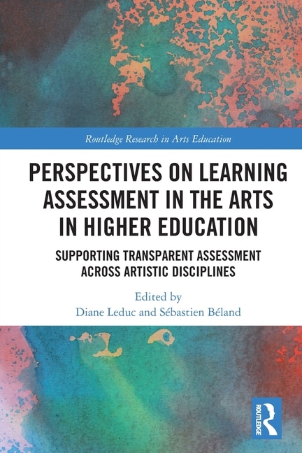 Front cover_Perspectives on Learning Assessment in the Arts in Higher Education