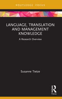 Couverture_Language, Translation and Management Knowledge