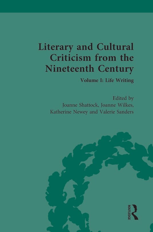 Front cover_Literary And Cultural Criticism From The Nineteenth Century