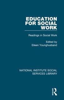 Front cover_Education for Social Work
