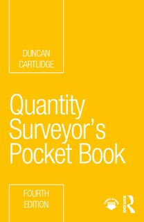 Front cover_Quantity Surveyor's Pocket Book
