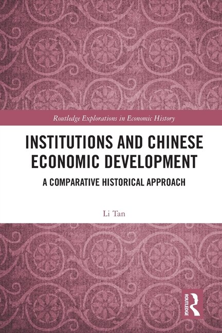 Front cover_Institutions and Chinese Economic Development