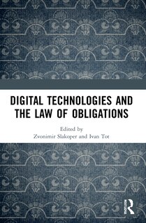 Couverture_Digital Technologies and the Law of Obligations