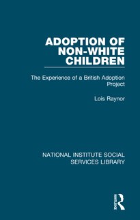 Front cover_Adoption Of Non-white Children