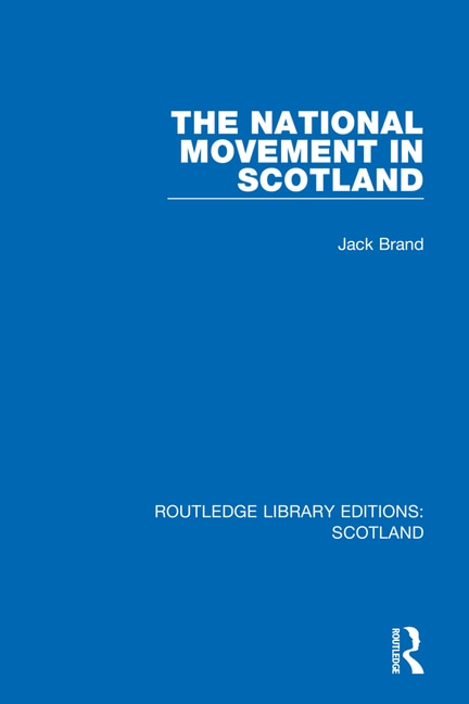 Couverture_The National Movement in Scotland