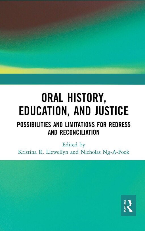 Couverture_Oral History, Education, And Justice