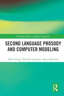 Front cover_Second Language Prosody and Computer Modeling