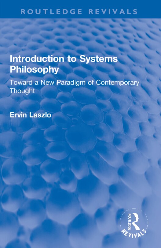 Couverture_Introduction to Systems Philosophy