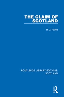 Front cover_The Claim Of Scotland