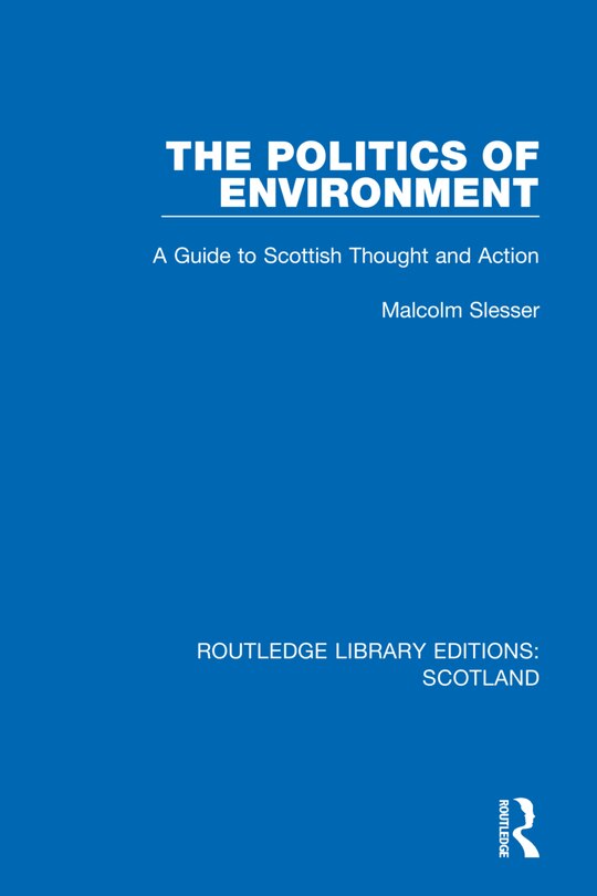 Front cover_The Politics Of Environment