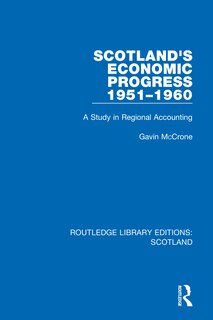 Couverture_Scotland's Economic Progress 1951-1960