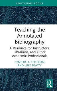 Couverture_Teaching the Annotated Bibliography