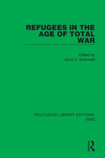 Front cover_Refugees in the Age of Total War