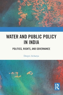 Front cover_Water and Public Policy in India