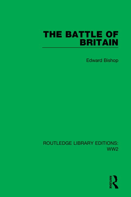 Front cover_The Battle Of Britain