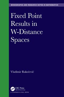 Couverture_Fixed Point Results In W-distance Spaces