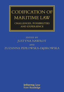 Front cover_Codification Of Maritime Law