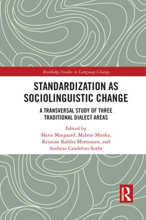 Front cover_Standardization As Sociolinguistic Change