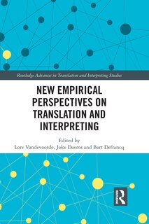 Couverture_New Empirical Perspectives On Translation And Interpreting