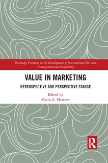 Front cover_Value In Marketing