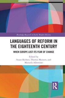 Couverture_Languages Of Reform In The Eighteenth Century
