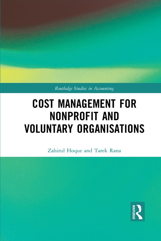 Couverture_Cost Management For Nonprofit And Voluntary Organisations