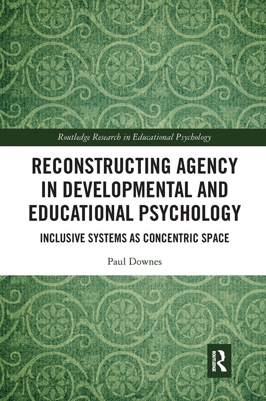 Couverture_Reconstructing Agency In Developmental And Educational Psychology