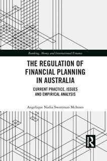 Couverture_The Regulation Of Financial Planning In Australia