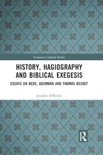 Front cover_History, Hagiography And Biblical Exegesis