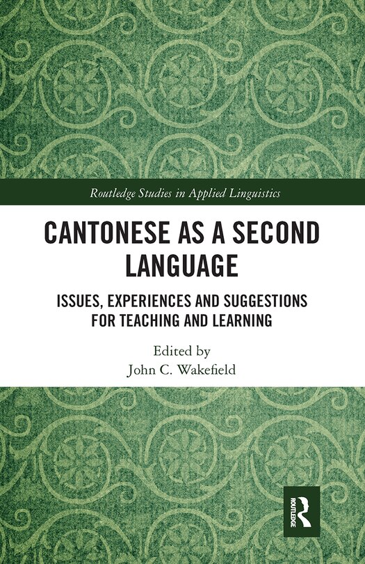Front cover_Cantonese As A Second Language