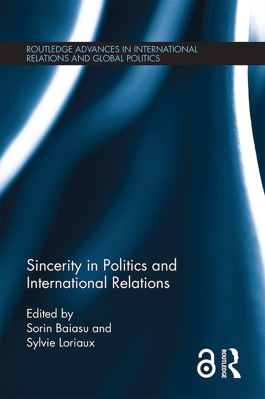 Front cover_Sincerity In Politics And International Relations