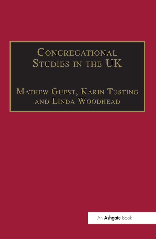 Front cover_Congregational Studies In The Uk