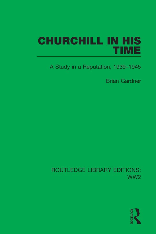 Front cover_Churchill In His Time