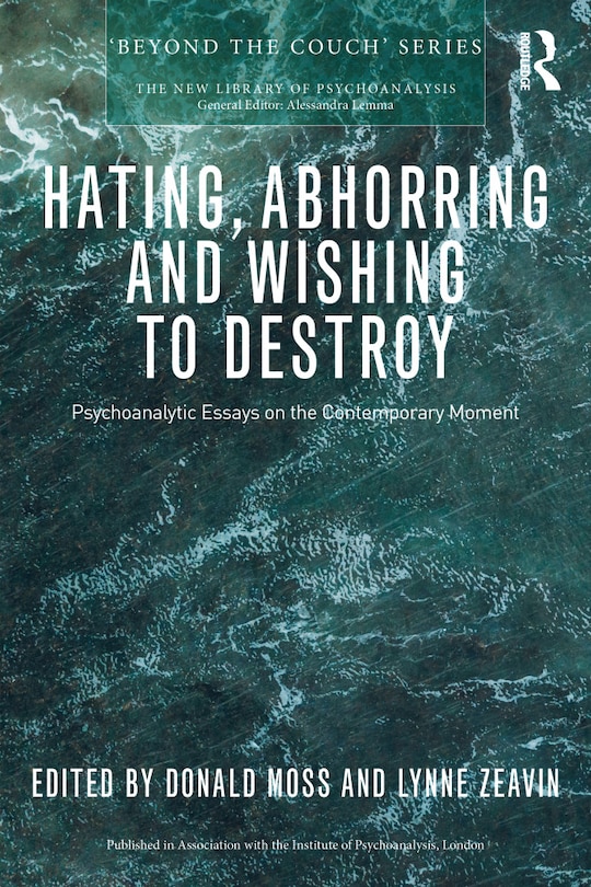 Couverture_Hating, Abhorring And Wishing To Destroy
