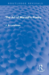 Couverture_The Art of Marvell's Poetry