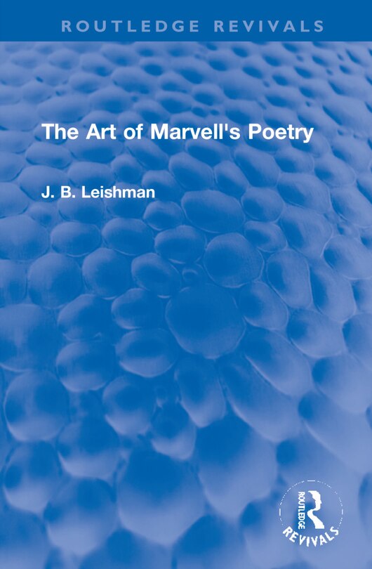 Couverture_The Art of Marvell's Poetry