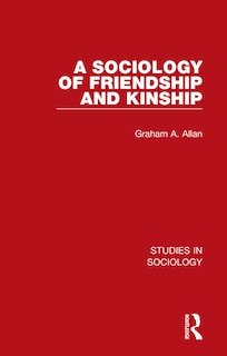 Couverture_A Sociology of Friendship and Kinship