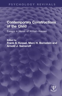 Front cover_Contemporary Constructions Of The Child
