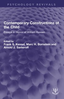 Front cover_Contemporary Constructions of the Child