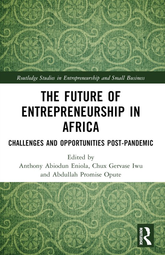 Front cover_The Future of Entrepreneurship in Africa